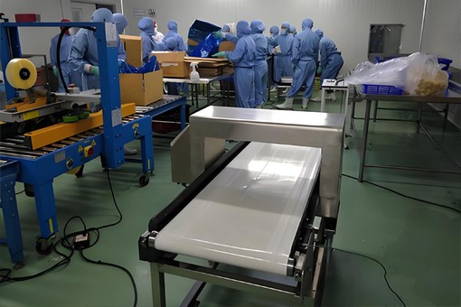 Metal detection production workshop Metal detection production workshop